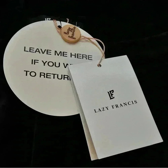 Lazy Francis Black Velvet Pants - Picture 5 of 6